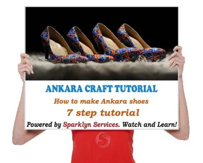 How to make Ankara shoes in 6 easy steps