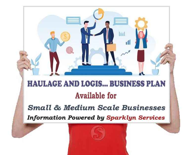 Haulage and Logistics Business Plan for Entrepreneurs