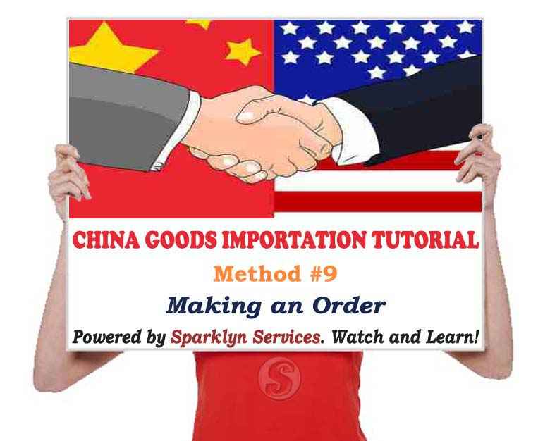 Making an Order - Make a trip to meet with your supplier