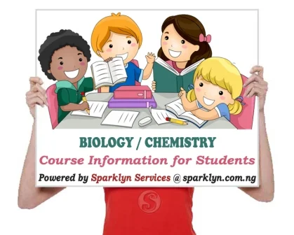 FCEKATSINA NCE Course Information for Biology / Chemistry