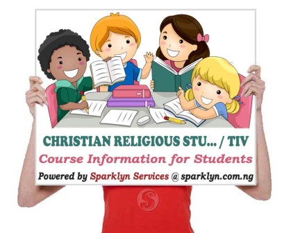 College of Education Offering Christian Religious Studies / Tiv Course