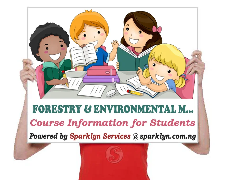 Forestry And Environmental Management (2023) JAMB Subjects