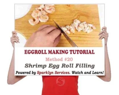 Shrimp Egg Roll Filling