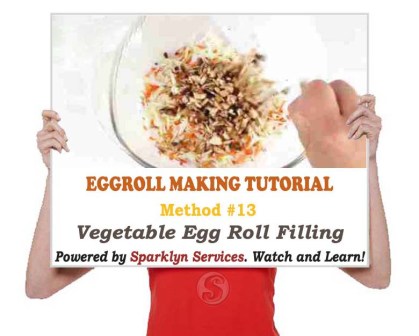 Vegetable Egg Roll Filling