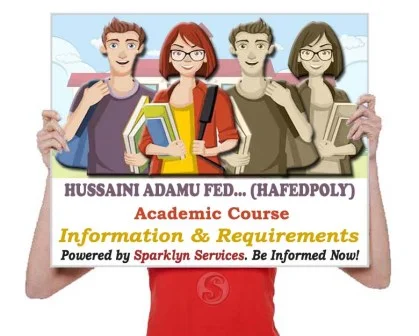 HAFEDPOLY Courses Offered - Hussaini Adamu Feder. | 22+ List