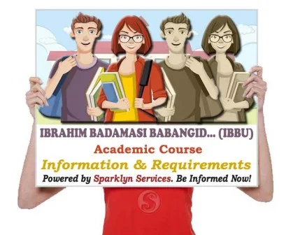 IBBU  Courses Offered - Ibrahim Badamasi Babangi. | 44+ List
