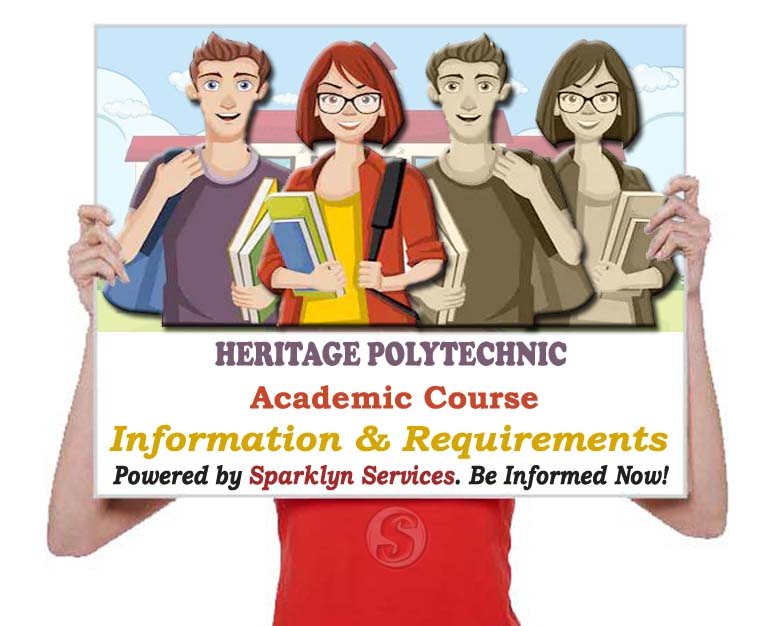 Heritage Polytechnic Courses Offered for Admission