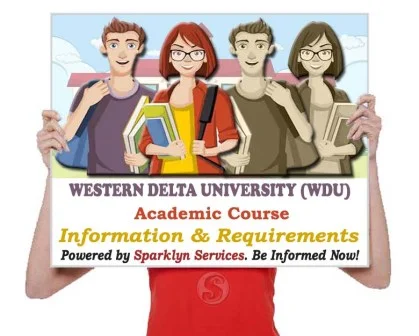 WDU Courses Offered - Western Delta University, . | 31+ List
