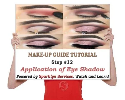 Application of Eye Shadow