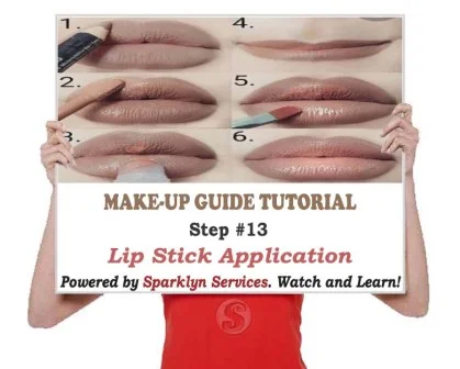 Lip Stick Application