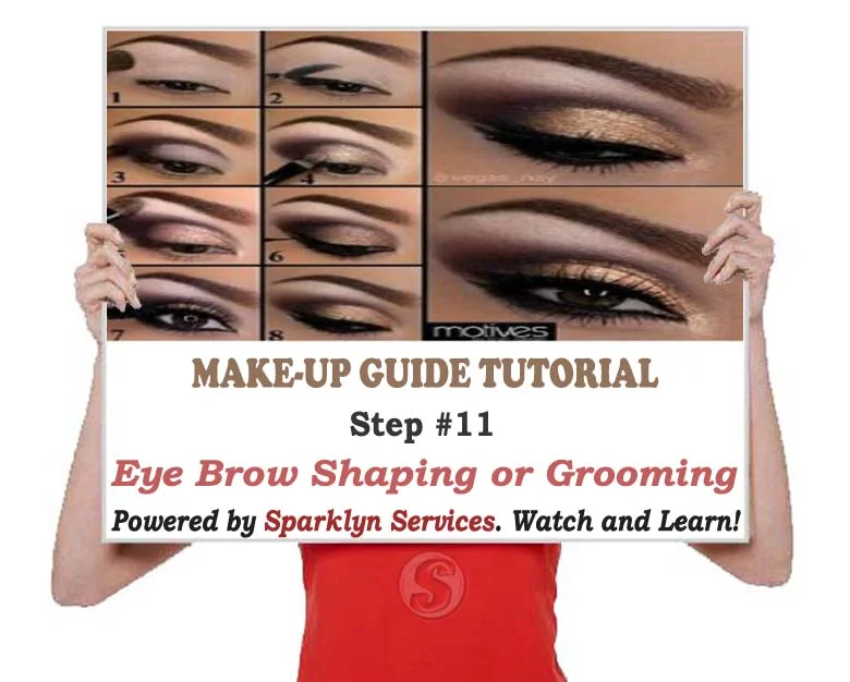 Eye Brow Shaping or Grooming