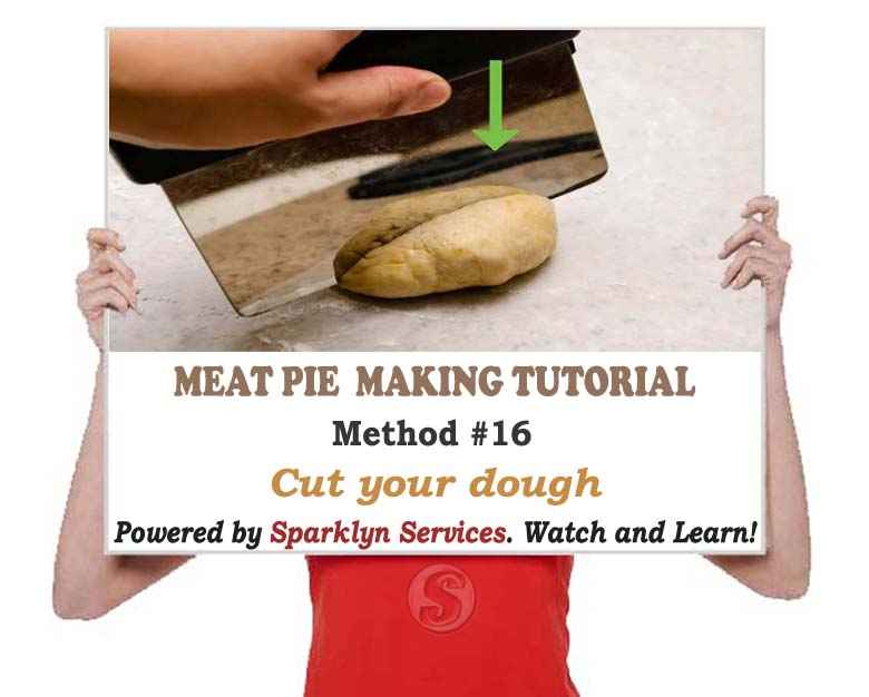 Cut your dough