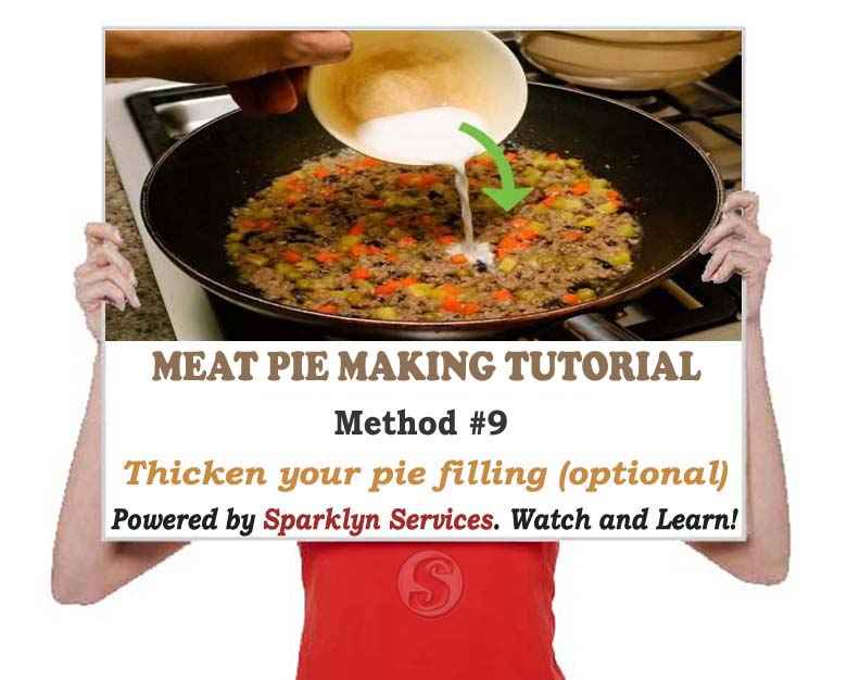 Thicken your pie filling (optional)