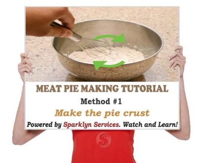 Make the pie crust