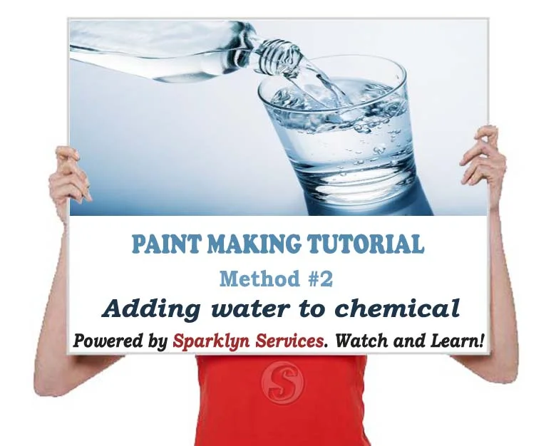 Adding Water to Chemical