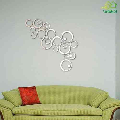 3D Wall Art Wall Mirror Stickers