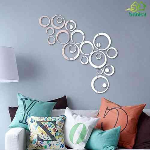 3D Wall Art Wall Mirror Stickers