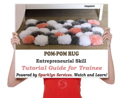 Introduction to PomPom Rug Making
