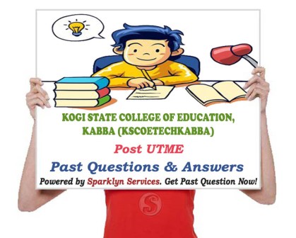 KSCOETECH KABBA Post UTME Mathematics / Physics Past Questions and Answers (P.Q.A.)