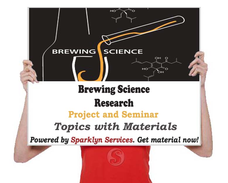 Brewing Science Project / Seminar Proposal Topics
