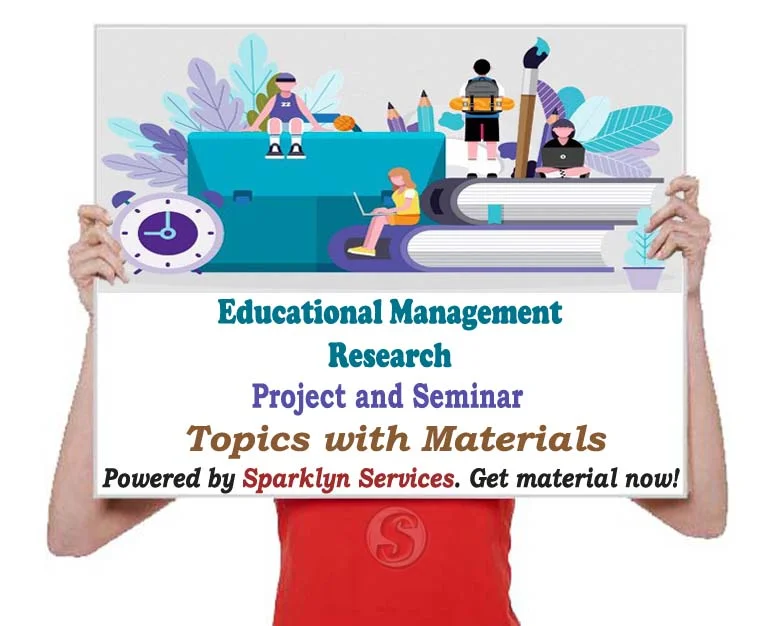 educational management projects topics
