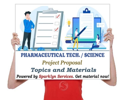 Pharmaceutical Technology / Science Project Proposal Topics and 49+ Materials