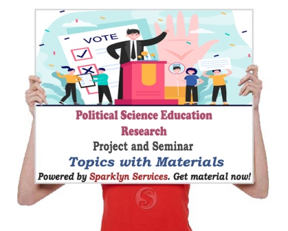 Political Science Education Seminar Topics for Google Scholars