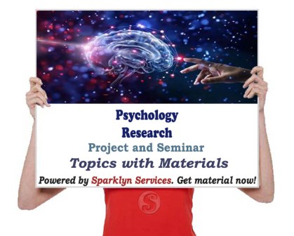 psychology research project topics