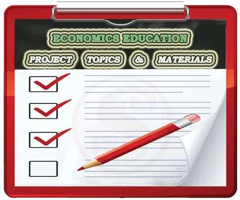 Economics Education Project Topics