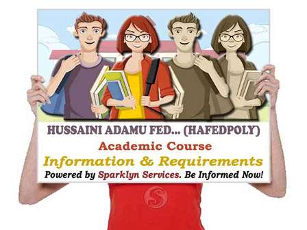 Part-Time Courses in Hussaini Adamu Federal Polytechnic (HAFEDPOLY)