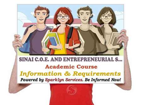 SINAI-COE Courses Offered - Sinai College Of Education